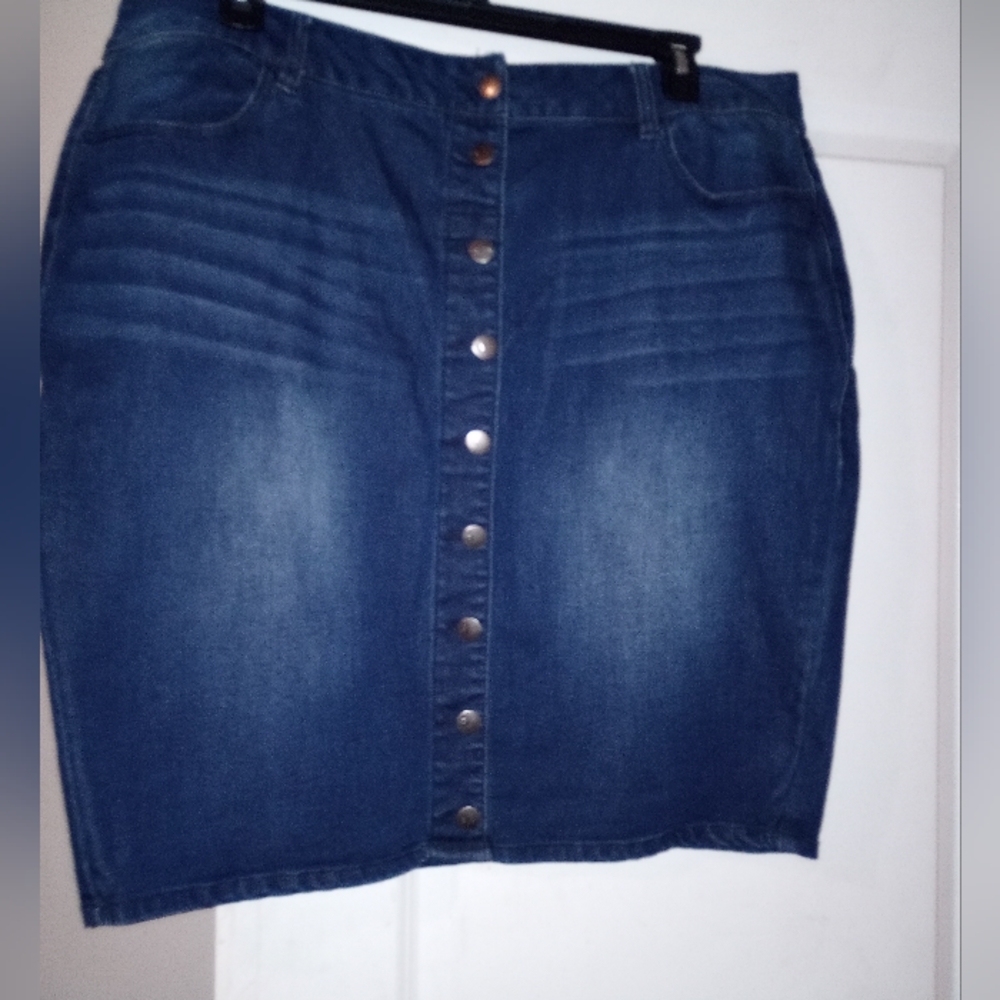 Women's denim skirt